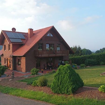 Ferienwohnung Blumenland Extertal Luaran gambar