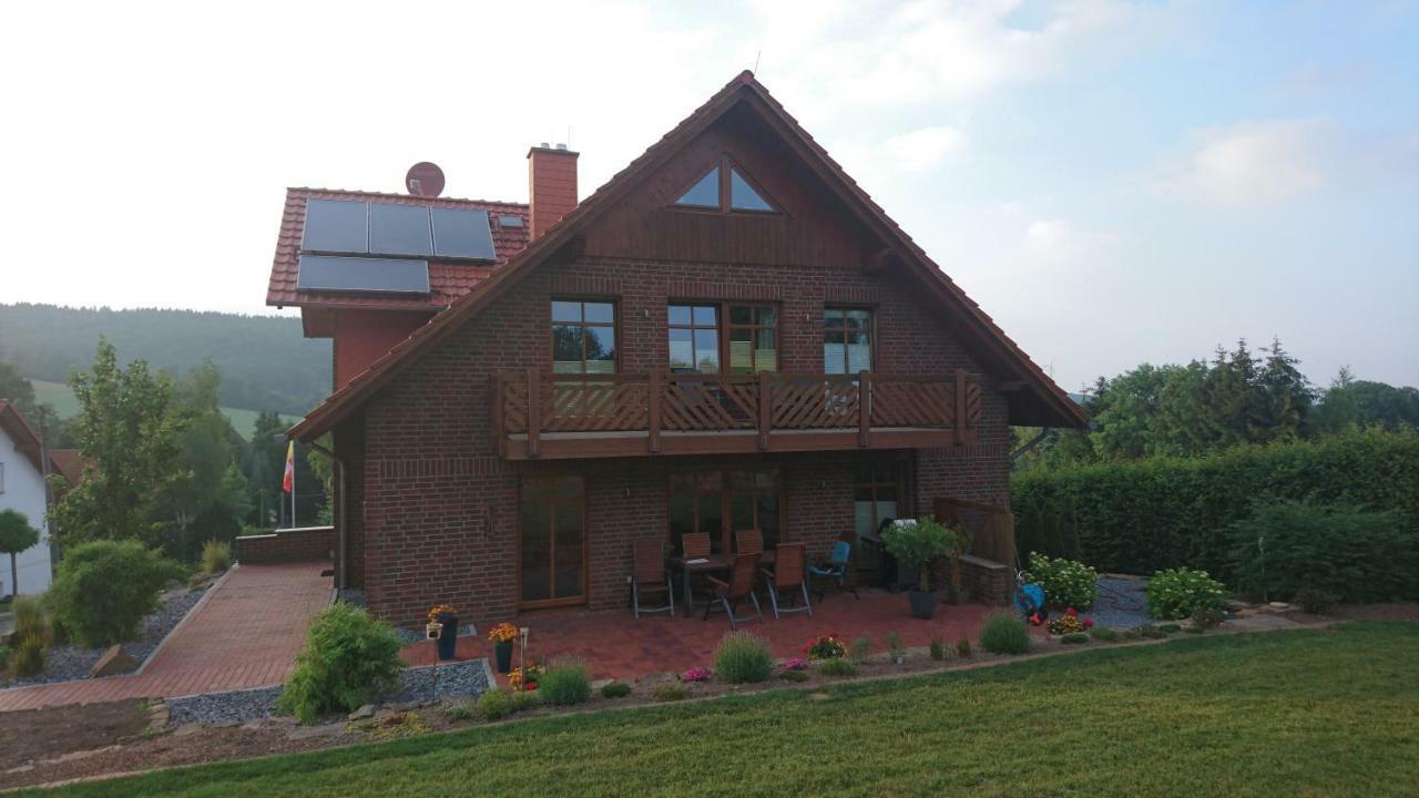Ferienwohnung Blumenland Extertal Luaran gambar